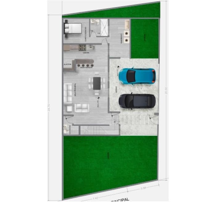 Casa Nueva en Venta Zona 16 Piedra Parada Cristo Rey - 1