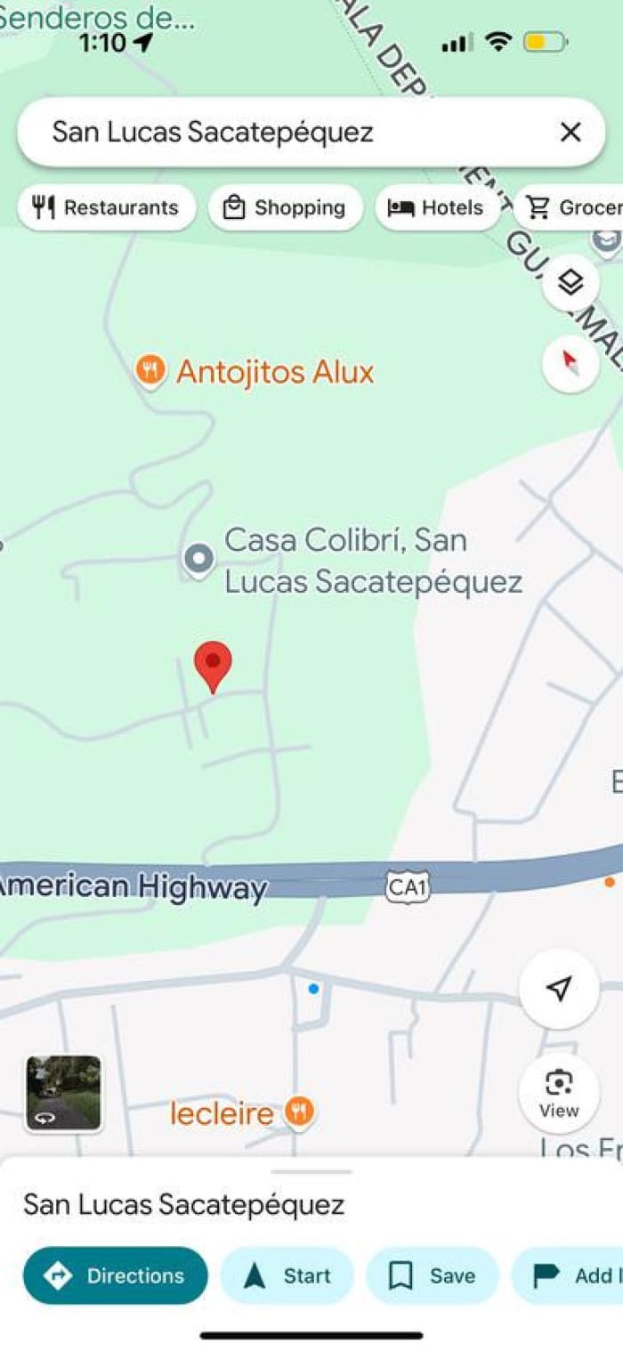 Terreno en venta en San Lucas Sacatepequez - 1