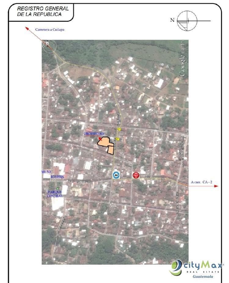 TERRENO COMERCIAL VENTA O RENTA CENTRO CHIQUIMULILLA - 1
