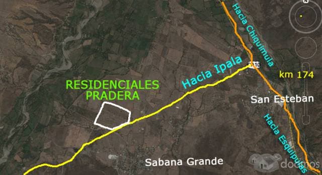 Terreno 10x20 ganga   Residenciales Pradera - 1