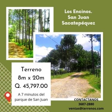 Terrenos en San Juan Sacatepéquez - 1