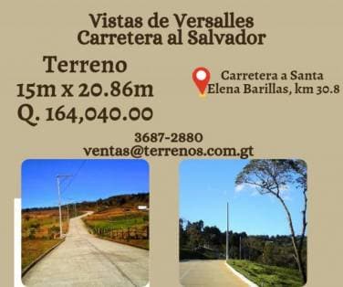 Terrenos en Carretera al Salvador a la venta - 1