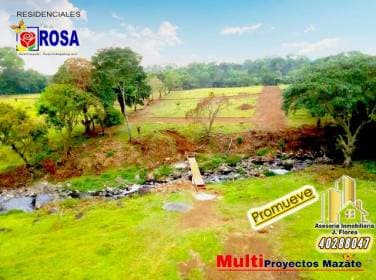 Terrenos Residenciales La Rosa Samayac Suchit. 8x16mts Cel: 40288047 - 1