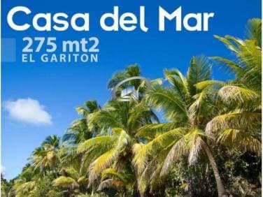 CASA EN VENTA A 90 MTS. DE LA PLAYA, EL GARITON TAXISCO - 1