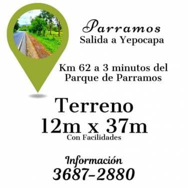 Invierta en Parramos, a orilla de carretera - 1