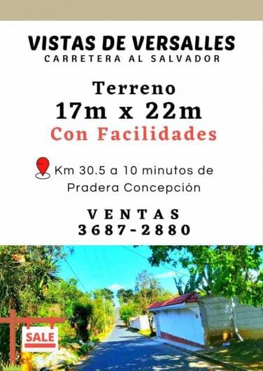 Vive o invierte en Carretera al Salvador, contamos con facilidades de pago - 1
