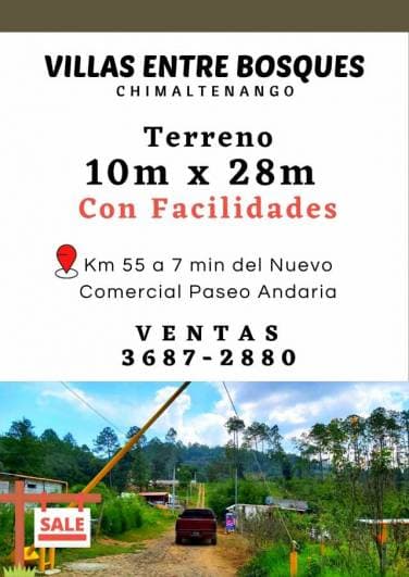 Vive o invierte en Chimaltenango, contamos con facilidades de pago - 1