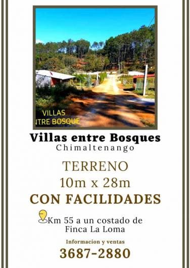 Ten tu terreno propio en Chimaltenango, con facilidades - 1