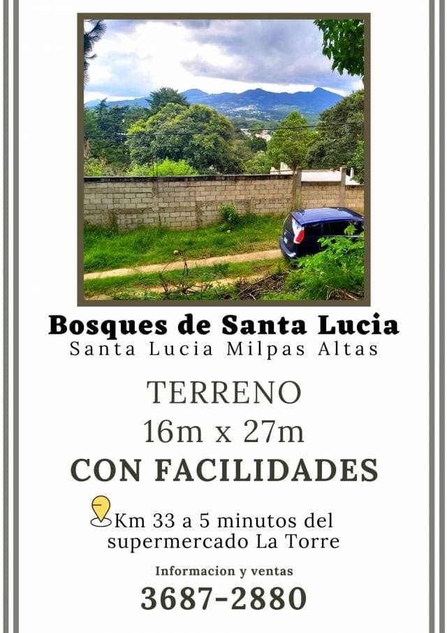 Ten tu terreno propio cerca de Antigua Guatemala, con facilidades - 1
