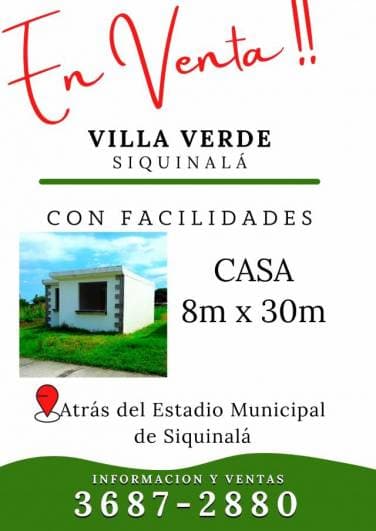 Vive atrás del Estadio Municipal de Siquinala - 1