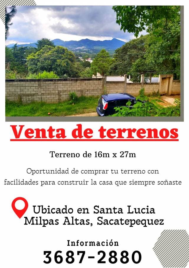 Lotes con facilidades cerca de Antigua Guatemala - 1