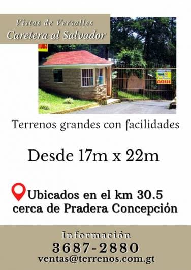 Terrenos a buen precio en Carretera al Salvador - 1