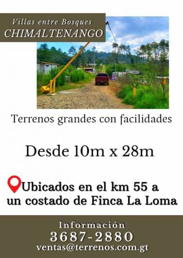 Terrenos a buen precio en Chimaltenango - 1