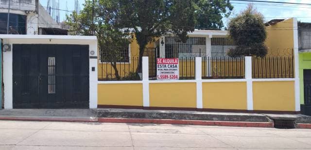 Casa en alquiler en zona 4 de san marcos, ideal para oficinas - 1