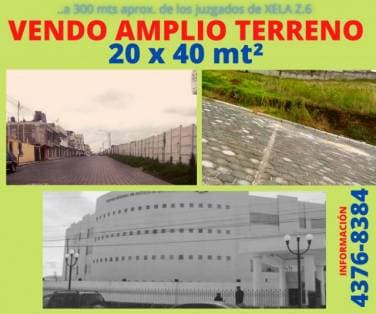 TERRENO AMPLIO EN VENTA EN XELA Z.6 - 1