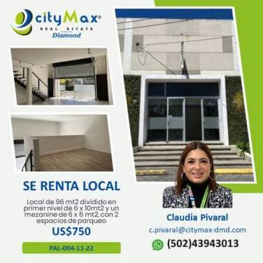 SE RENTA LOCAL COMERCIAL EN LA ENTRADA DE LA OLMECA, CAES - 1