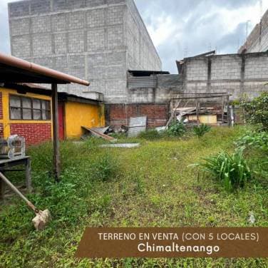 VENDO TERRENO EN EL CENTRO DE CHIMALTENANGO,IDEAL PARA NEGOCIO - 1