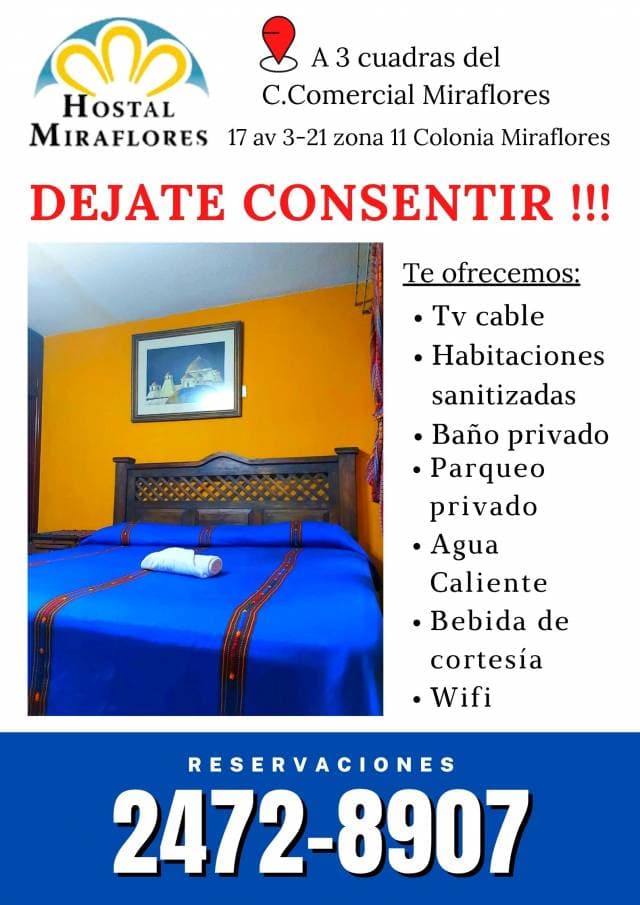 Hostal Miraflores, hospédate cerca de lugares recreativos - 1