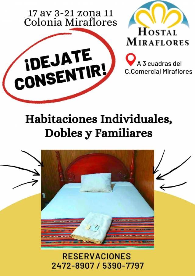 Hostal Miraflores, hospédate cerca de centros comerciales - 1