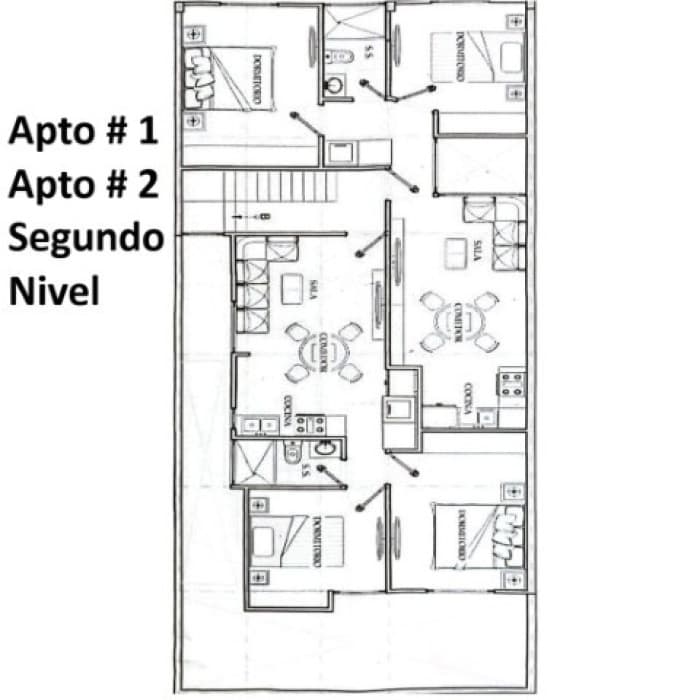 Propiedad de 4 Apartamentos en Venta Zona 3 de Mixco - 1
