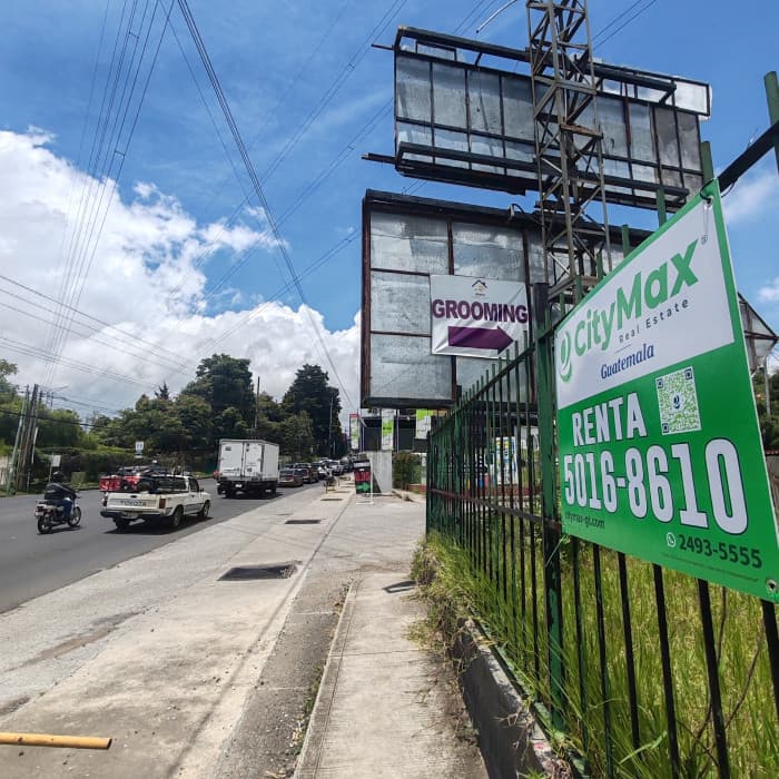 Terreno comercial en renta Carretera San Jose Pinula - 1