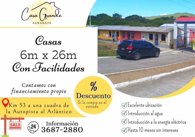 Casas en venta en Sanarate - 1