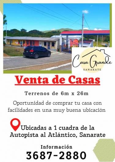 Casas con facilidades en Sanarate - 1