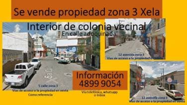 Vendo inmueble en zona 3 Xela - 1